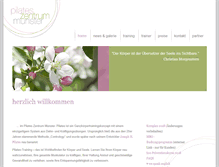 Tablet Screenshot of pilateszentrum-muenster.de